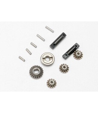 Traxxas Gear set differential (output gears (2) with spider gears (3) TRX7082