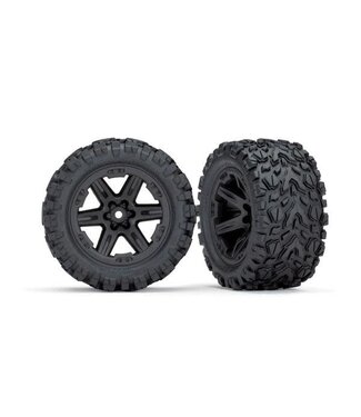 Traxxas Traxxas Tires  wheels glued (2.8') Talon black TRX6773