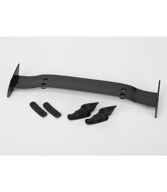 Traxxas Wing (exocarbon)/ wing mounts (2)/ washers (2)