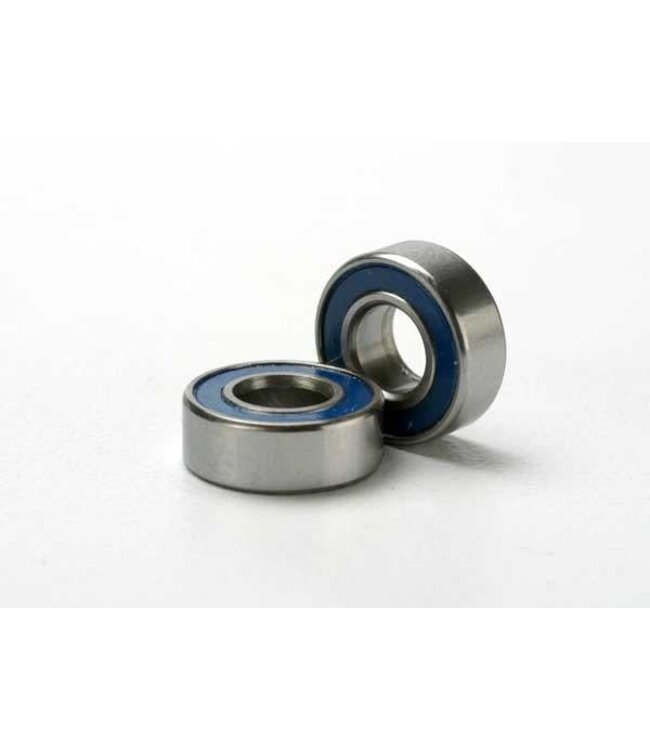 Ball bearings blue rubber sealed (5x11x4mm) TRX5116