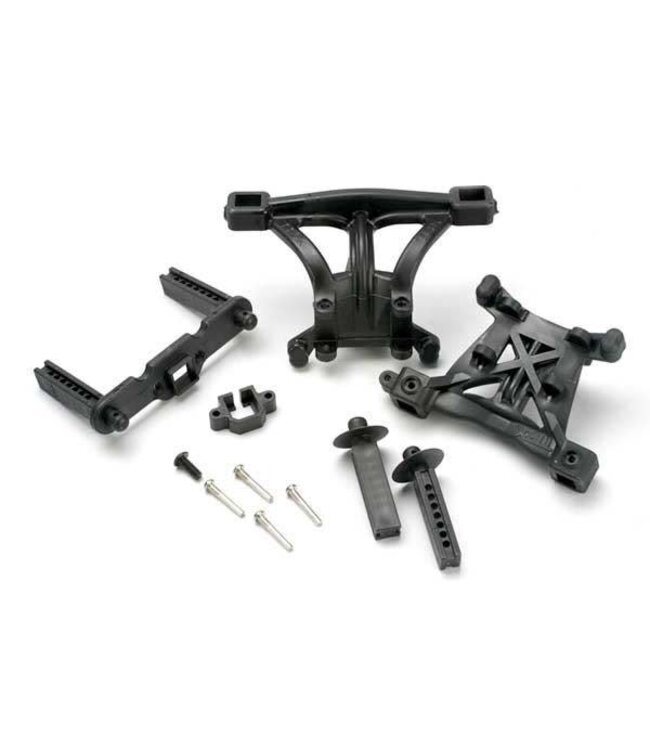 Body mounts. front & rear/ body mount posts. front & rear/ 2. TRX5314