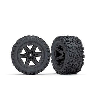 Traxxas Traxxas Tires wheels glued (2.8') Talon black TRX6774