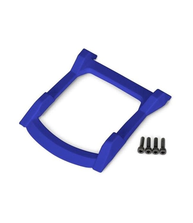 Skid plate roof (body) with 3x12mm CS (4) blue TRX6728X