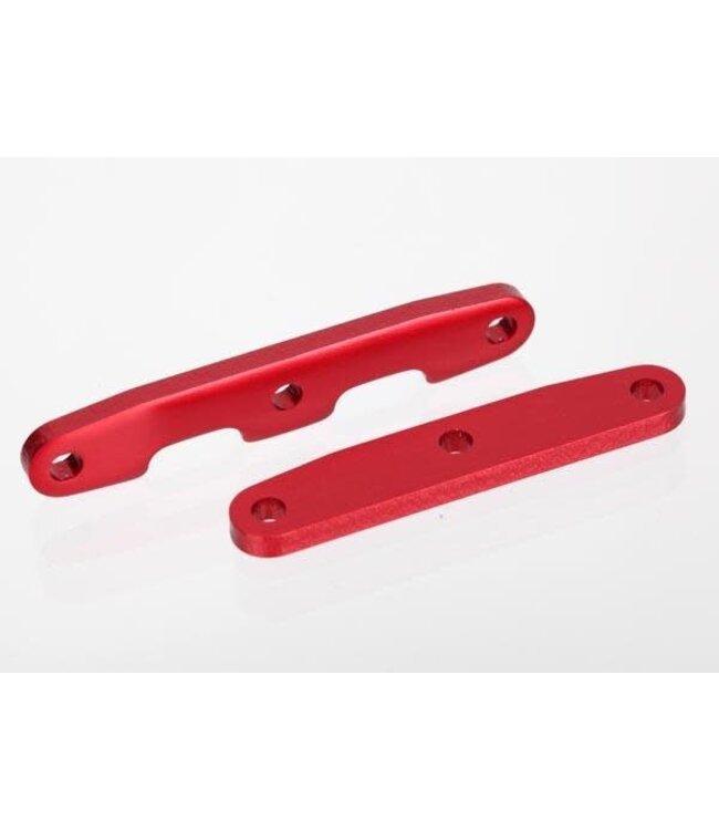 Bulkhead tie bars front & rear aluminum (red-anodized) TRX6823R