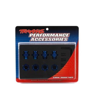 Traxxas Anodised aluminium 17mm hex adaptors