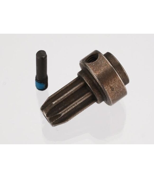 Drive hub front hardened steel (1)/ screw pin (1) TRX6888X