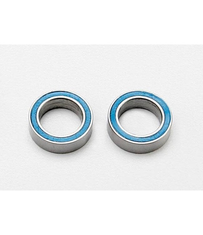 Ball bearings blue rubber sealed (8x12x3.5mm) (2) TRX7020