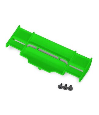 Traxxas Wing for Rustler 4X4 (green) with 3x8mm FCS (3)