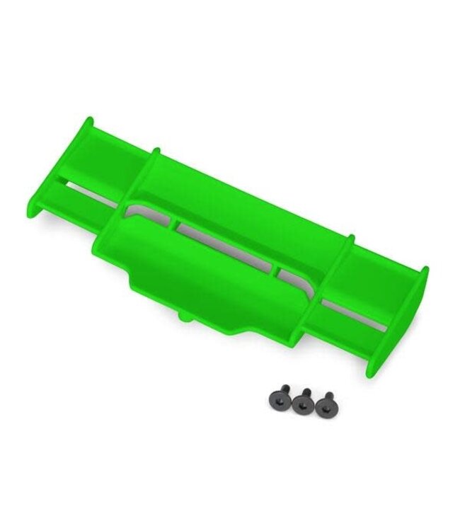 Wing for Rustler 4X4 (green) with 3x8mm FCS (3)