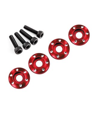 Traxxas Wheel nut washer red machined TRX7668R