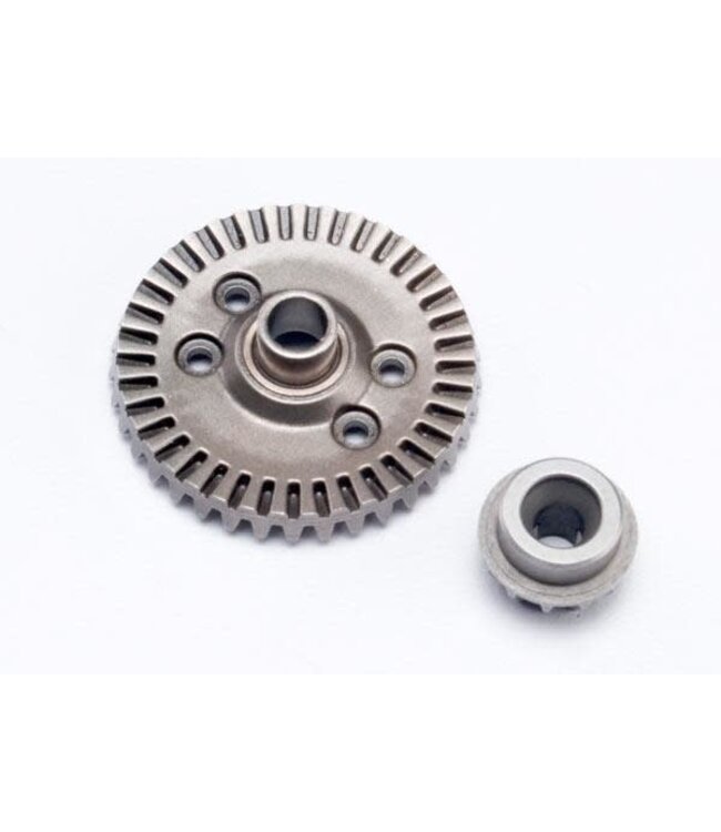 Ring gear differential/ pinion gear differential (rear). TRX6879
