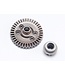 Traxxas Ring gear differential / pinion gear differential (rear)