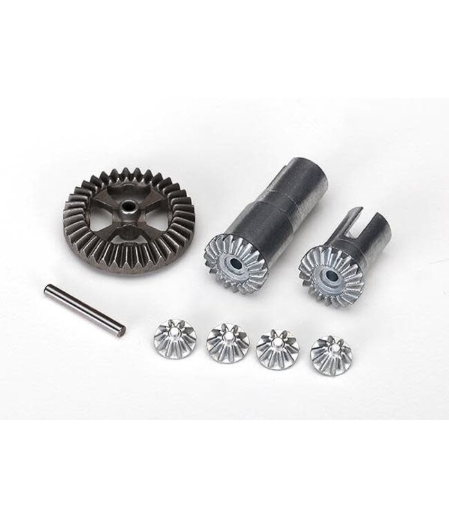 Gear set differential metal output gears (2) with spider gears TRX7579X