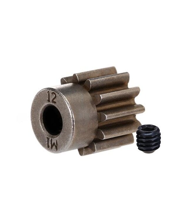 Pinion gear 12-T  (1.0 metric pitch) (fits 5mm shaft) TRX6485X