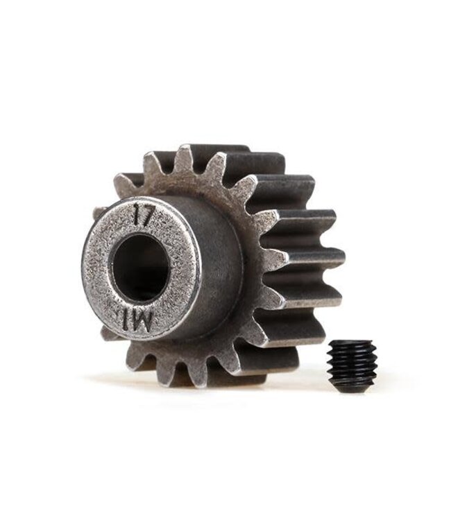 Gear 17-T pinion (1.0 metric compatible with steel spur gear TRX6490X