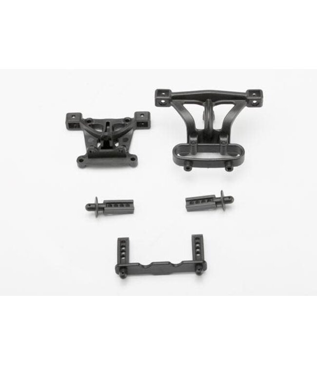 Body mounts front & rear with body posts front & rear TRX7015