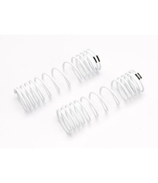 Traxxas Springs rear (white) (progressive rate) (2)