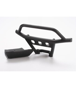 Traxxas Bumper front with skidplate front (black) TRX6735
