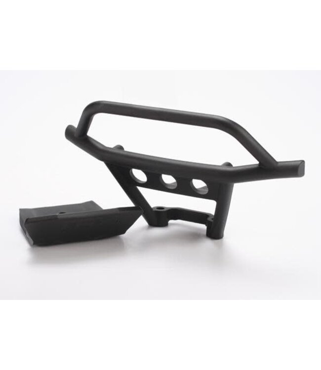 Bumper front with skidplate front (black) TRX6735