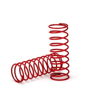 Traxxas Spring shock (red) (GTR) (0.412 rate) TRX7667