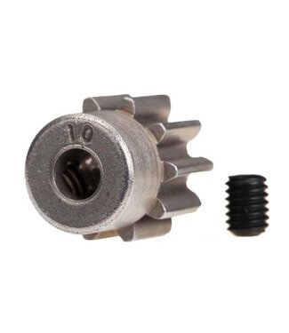 Traxxas Gear 10-T pinion (32-p) steel with set screw