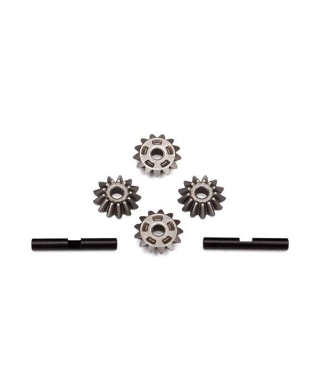 Gear set center differential (output gears (2) spider gears (4) spider gear TRX6783