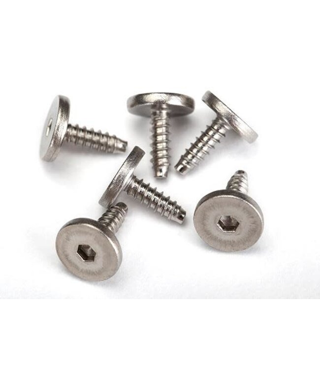 Screws 2.6x8mm flathead machine self-tapping (hex drive) TRX3233