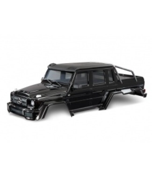 Body Mercedes-Benz G 63 complete (gloss black metallic) (includes grille) TRX8825R