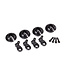 Traxxas Spring retainers lower (captured) (4) TRX8459