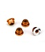 Traxxas Nuts aluminum flanged serrated (4mm) (orange-anodized) (4) TRX1747T