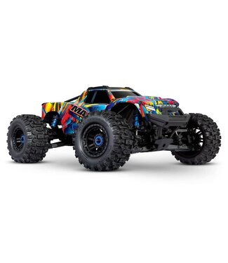 Traxxas Wide Maxx 1/10 Scale 4WD Brushless Electric Monster Truck Rock & Roll