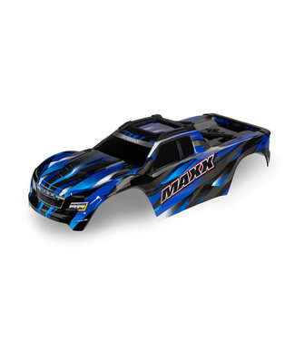 Traxxas Body Maxx blue (painted with decals applied) TRX8918A