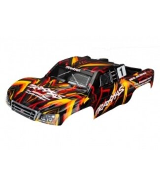 Traxxas Body Slash 4X4 orange (painted decals applied)