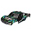 Traxxas Body Slash 4X4 green (painted decals applied) TRX6816G