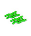 Traxxas Suspension arms green front heavy duty (2) TRX2531G