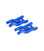 Traxxas Suspension arms blue front heavy duty (2) TRX2531L