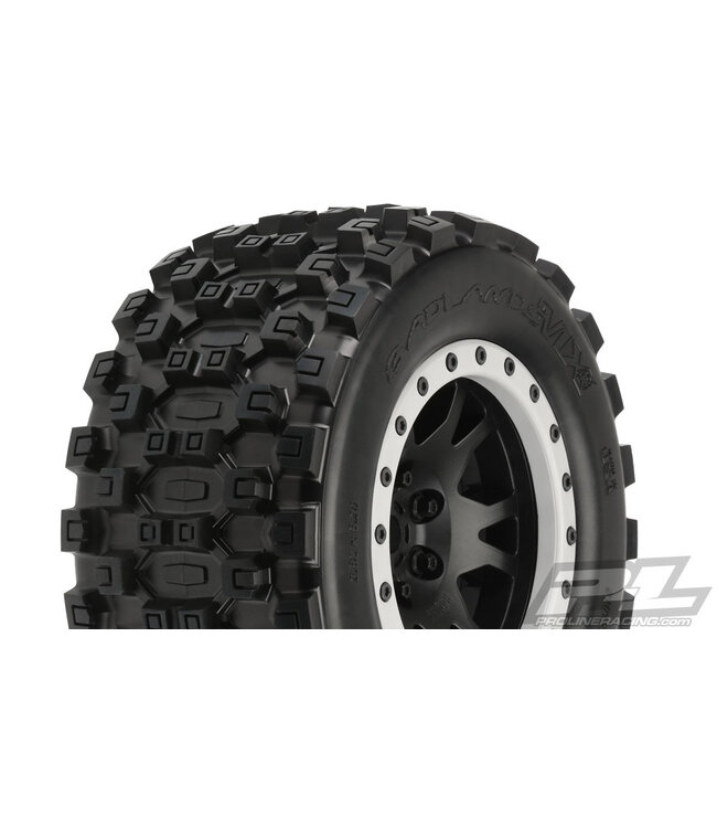 Proline Badlands MX43 X-MAXX MTD Glued Impuls 24MM hex  PR10131-13