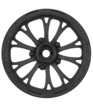 Proline Pomona Drag Race Rims front 2.2' 12MM black PR2775-03