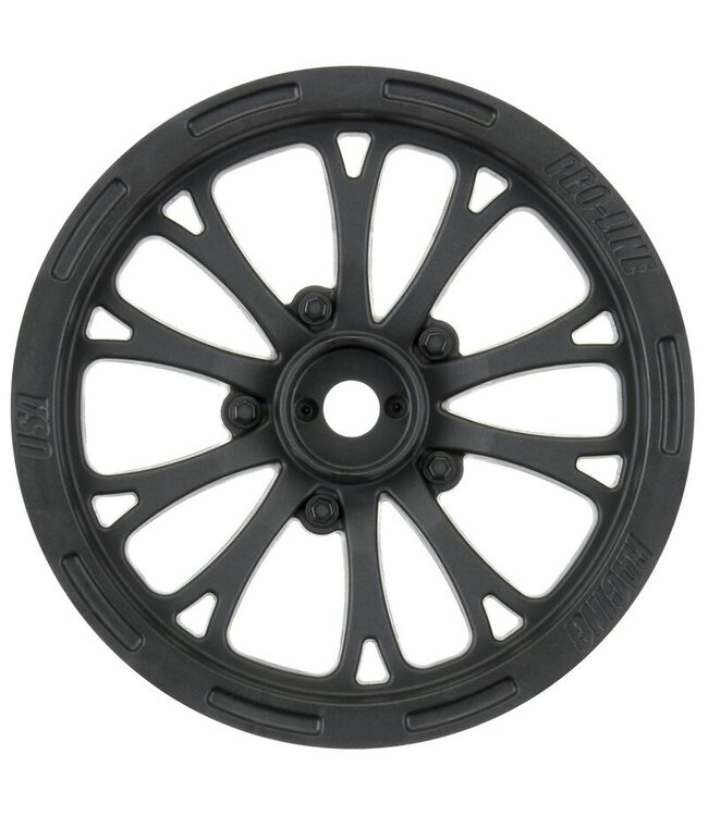 Proline Pomona Drag Race Rims front 2.2' 12MM black PR2775-03