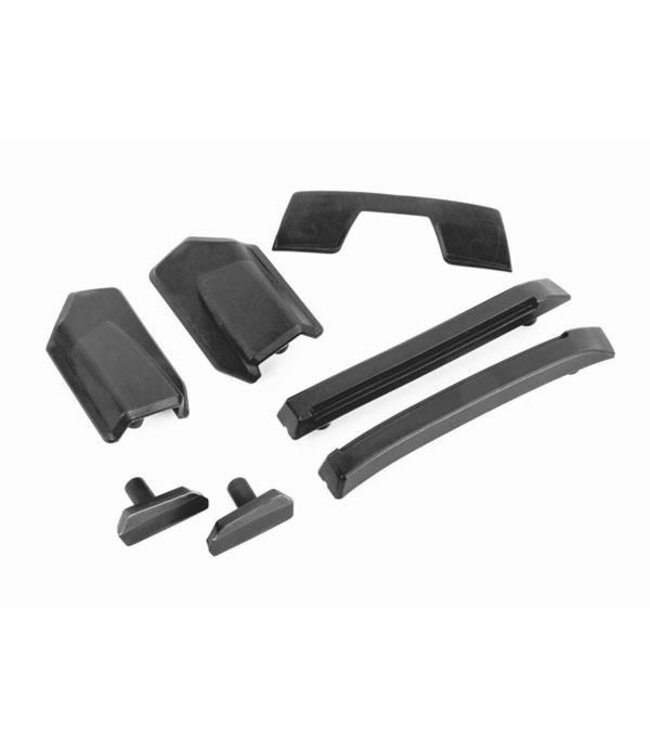 Body reinforcement set black wth skid pads (roof) (fits #9511 body) TRX9510