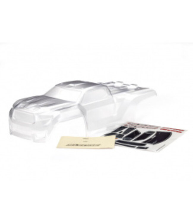 Body Sledge (clear requires painting) /window grille / lights decal sheet TRX9511