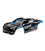 Body Sledge blue (assembled with front & rear body mounts and rear body support) TRX9511A