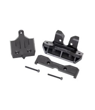 Traxxas Bumper rear / skidplate rear / tie bar mount rear / 3x25 CS (2) TRX9536