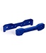 Traxxas Tie bars front 6061-T6 aluminum (blue-anodized) TRX9527
