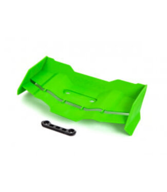 Traxxas Sledge wing with wing washer (green) TRX9517G
