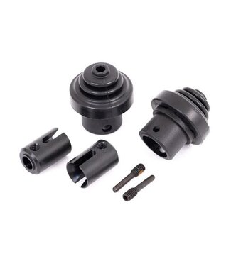 Traxxas Drive cup front or rear (hardened steel) (for differential pinion gear) driveshaft boots (2) TRX9587