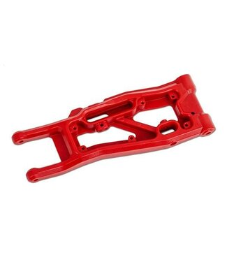 Traxxas Sledge suspension arm front (left) red TRX9531R