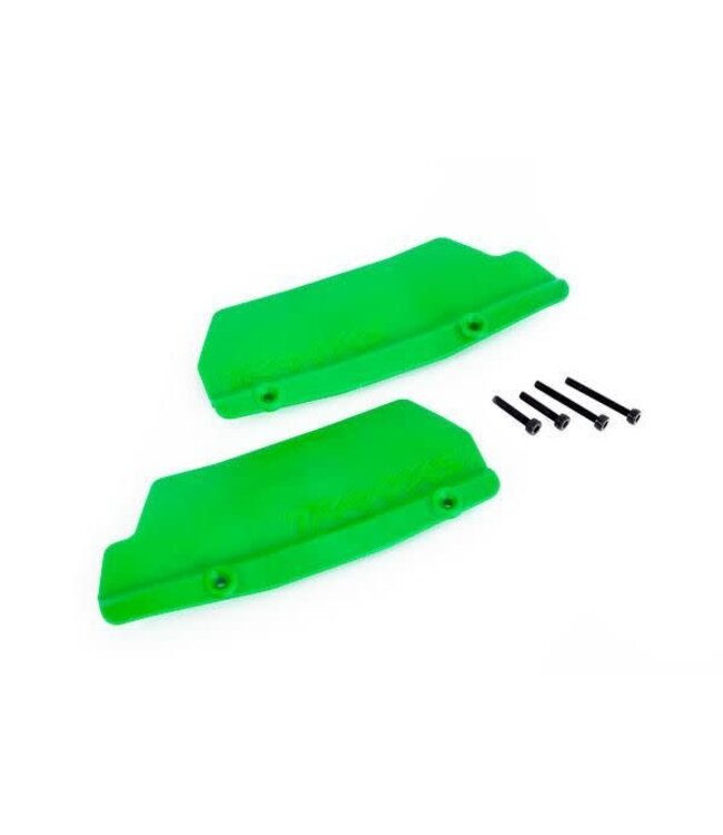 Mud guards rear green (left and right) TRX9519G