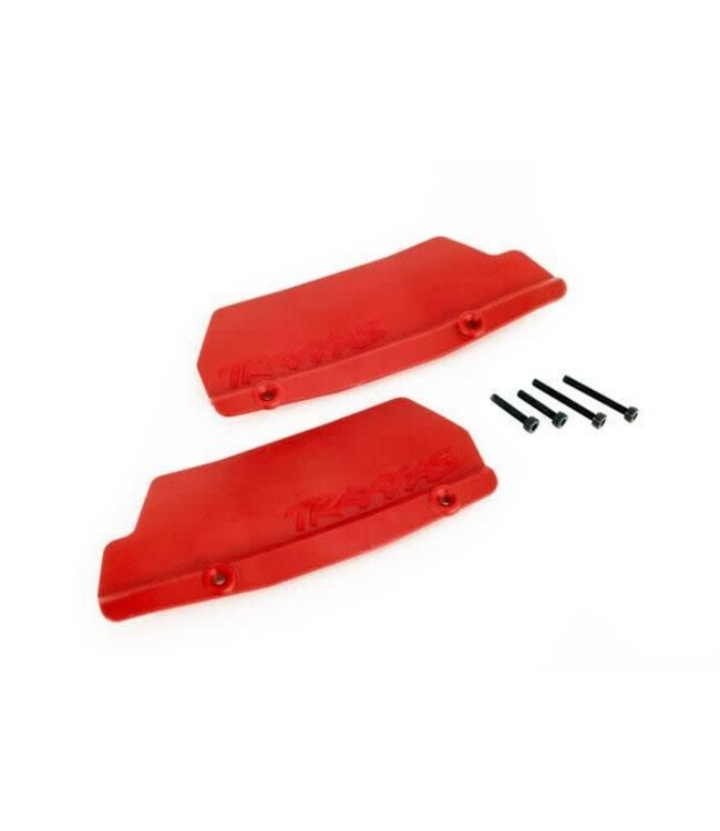 Mud guards rear red (left and right) TRX9519R