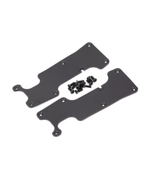 Traxxas Suspension arm covers black rear (left and right)TRX9634
